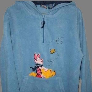 Winnie the Pooh Piglet Fleece Hoodie size 18/20W
